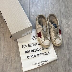 Men’s Golden Goose Superstar Classic Sneakers. Size 43